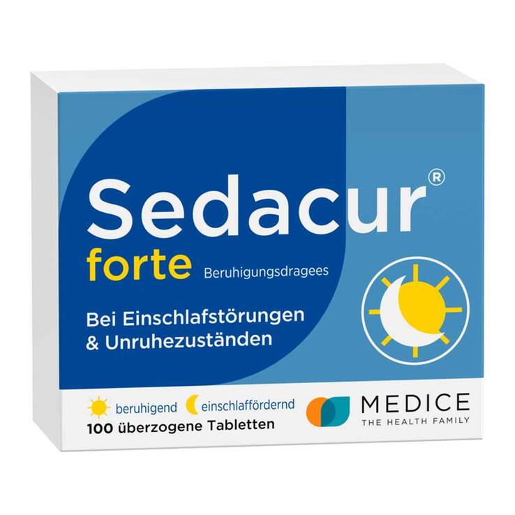 Sedacur® forte Beruhigungsdragees, 100 St