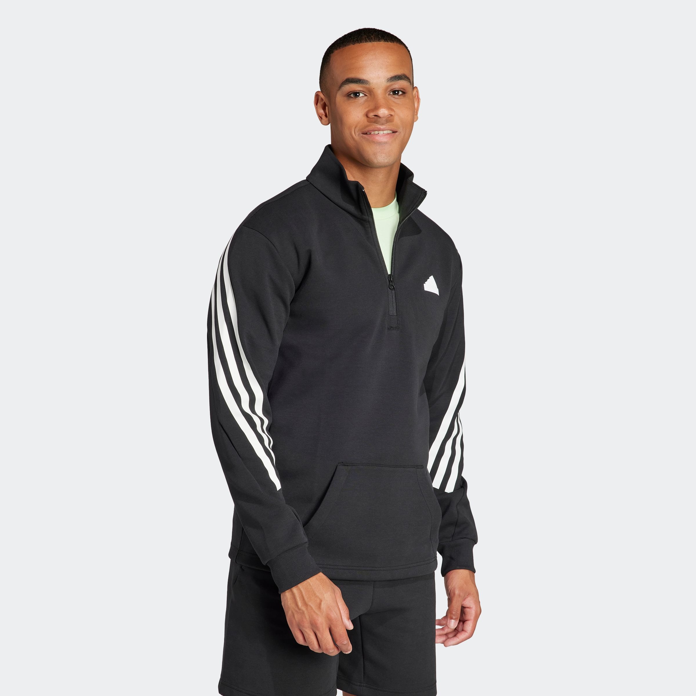 adidas Sportswear Rollkragenpullover »M FI 3S HALFZIP«, 1 Stk.
