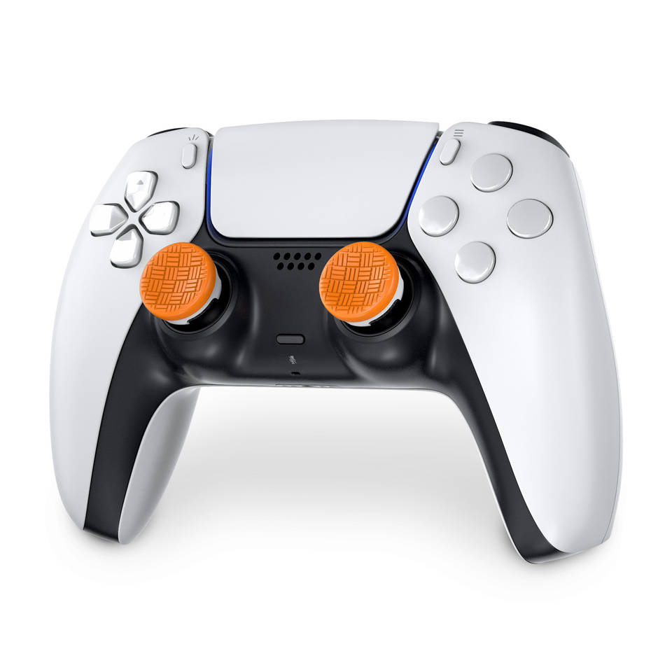 KontrolFreek Sports Omni Thumbsticks PS4 + PS5 - oranje/wit