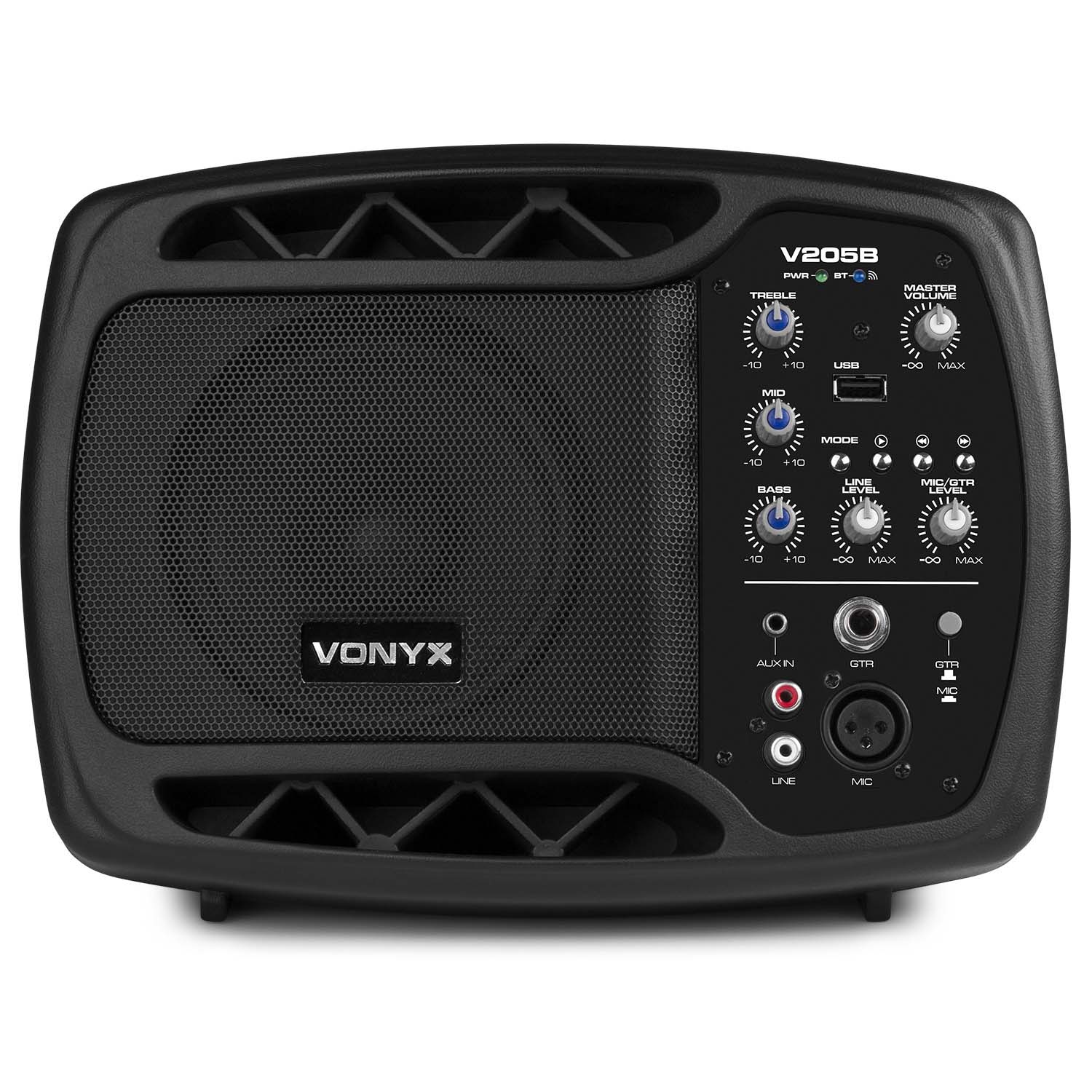 Vonyx V205B actieve monitor met USB/Bluetooth