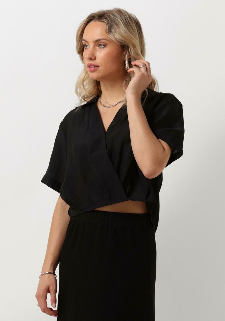 ANOTHER LABEL zwarte another label top dani top s/s