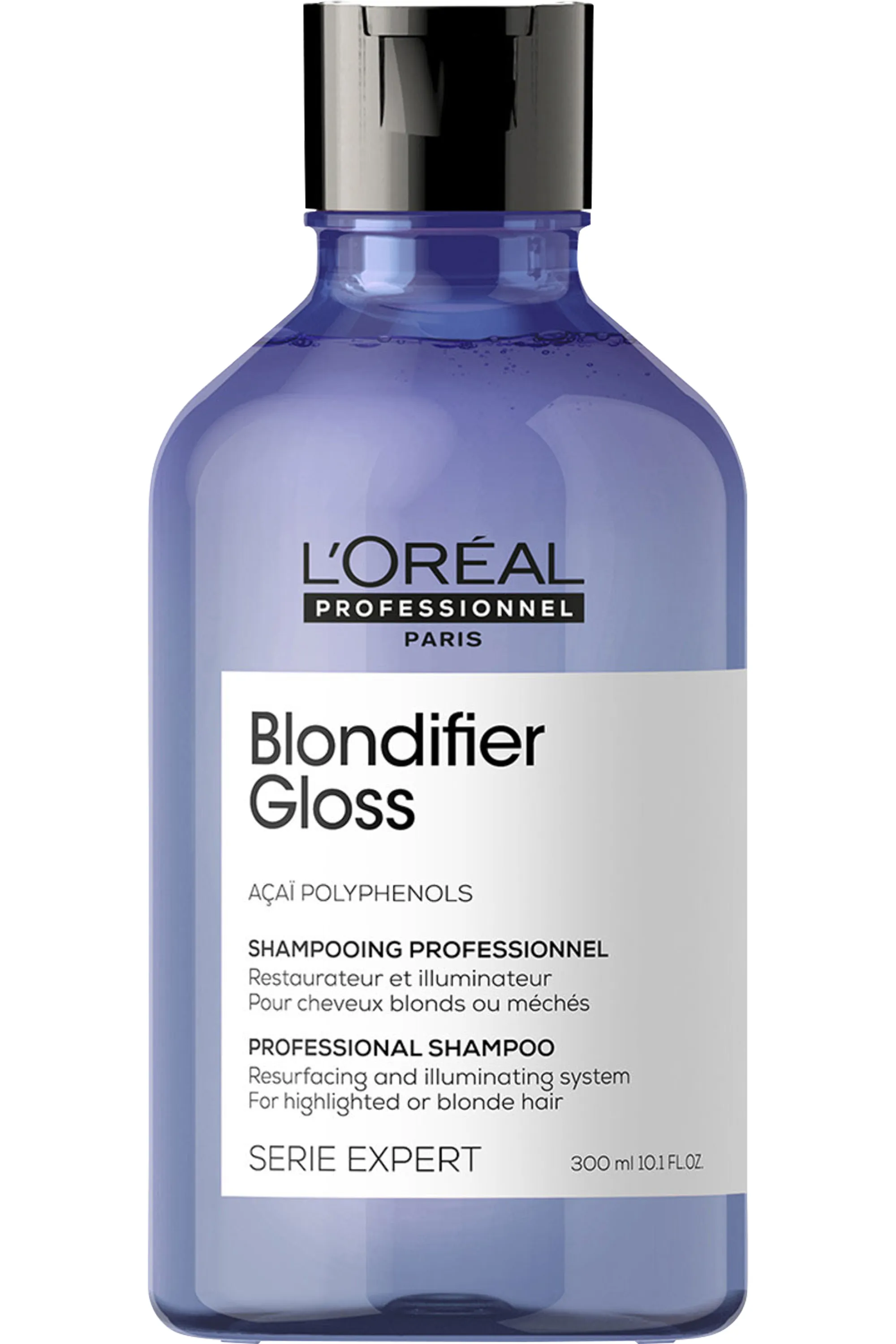 L'Oréal Professionnel Shampoing illuminateur pour cheveux blonds Blondifier Gloss-300.0 ml