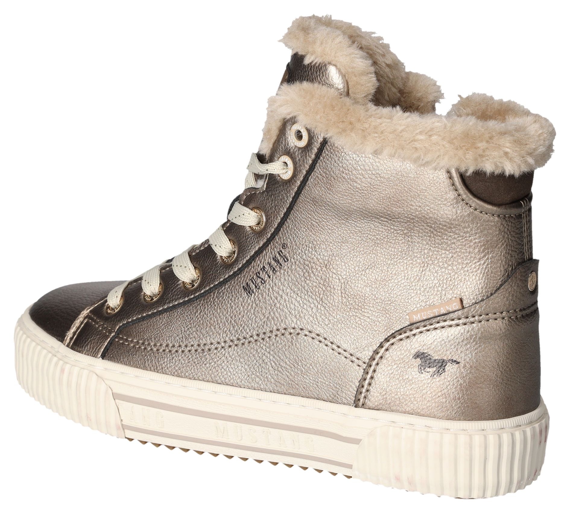 Mustang Shoes Winterboots  , Schnürboots, High top Sneaker mit Innenreissverschluss