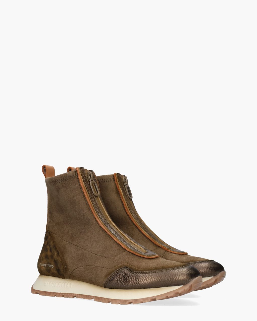 Hispanitas HI254354 Bruin Dames Enkelboots