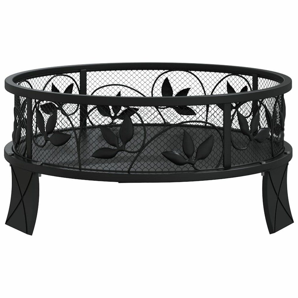 Foyer avec tisonnier 50 cm xxl acier