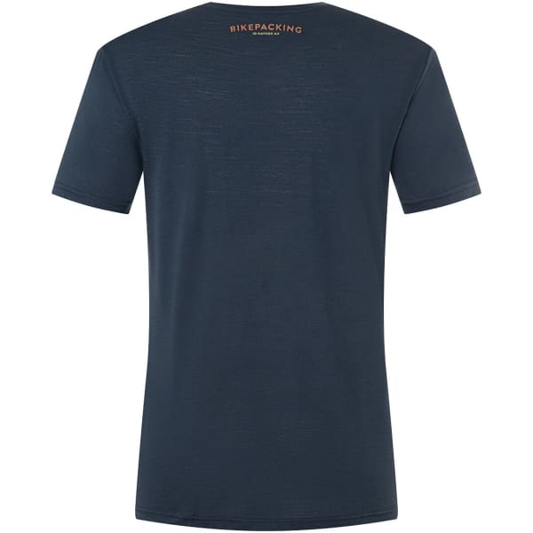 T-shirt SUPER.NATURAL M BIKEPACKING TEE BLUEBERRY/VARIOUS