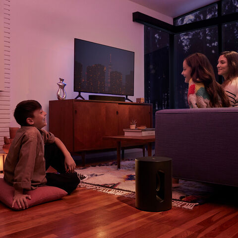 Sonos Sub Mini – compacte en draadloze subwoofer voor Sonos Zwart