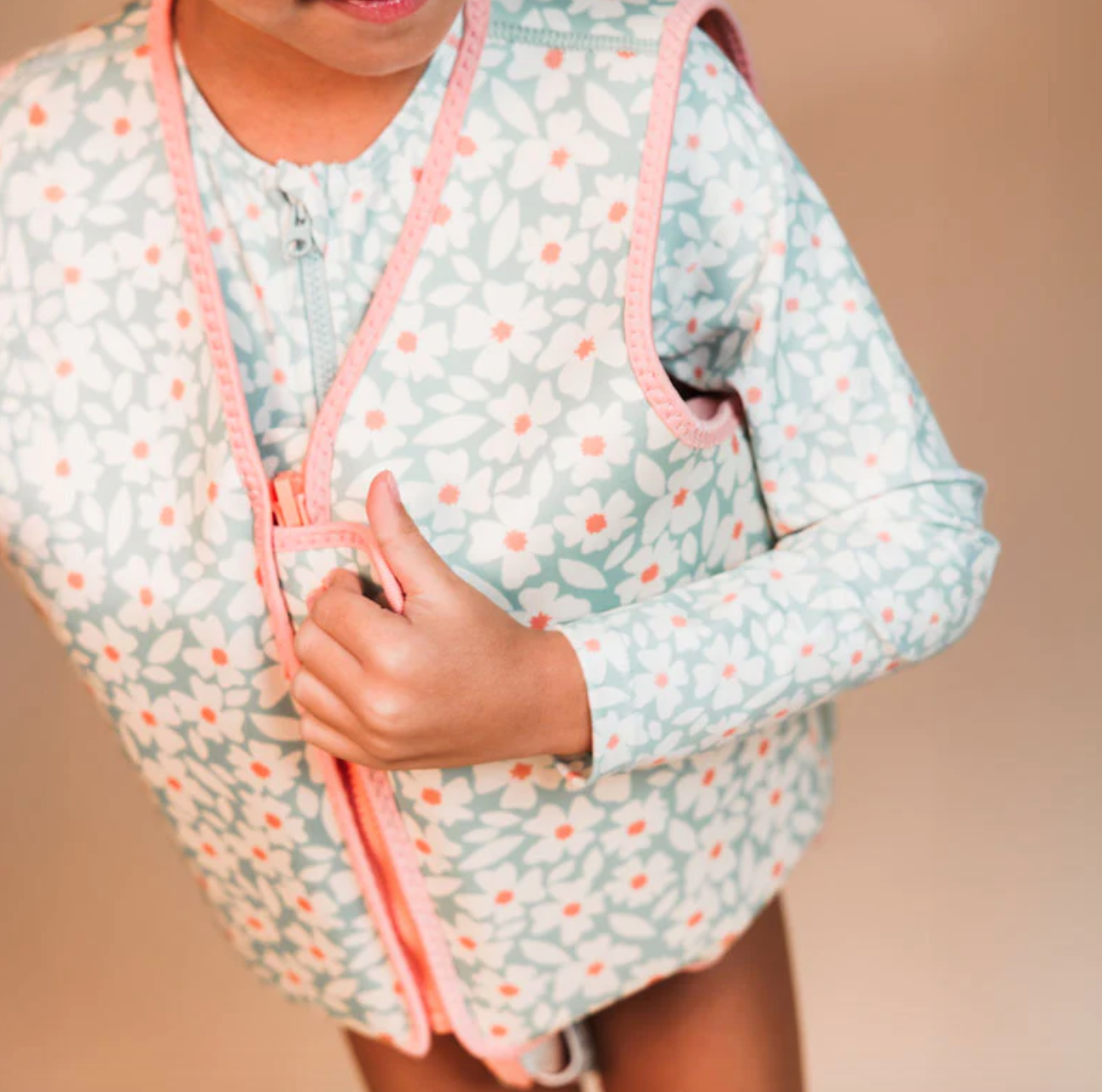 Swim Essentials Swim Essentials Zwemvest Florish Groen 2-3 jaar