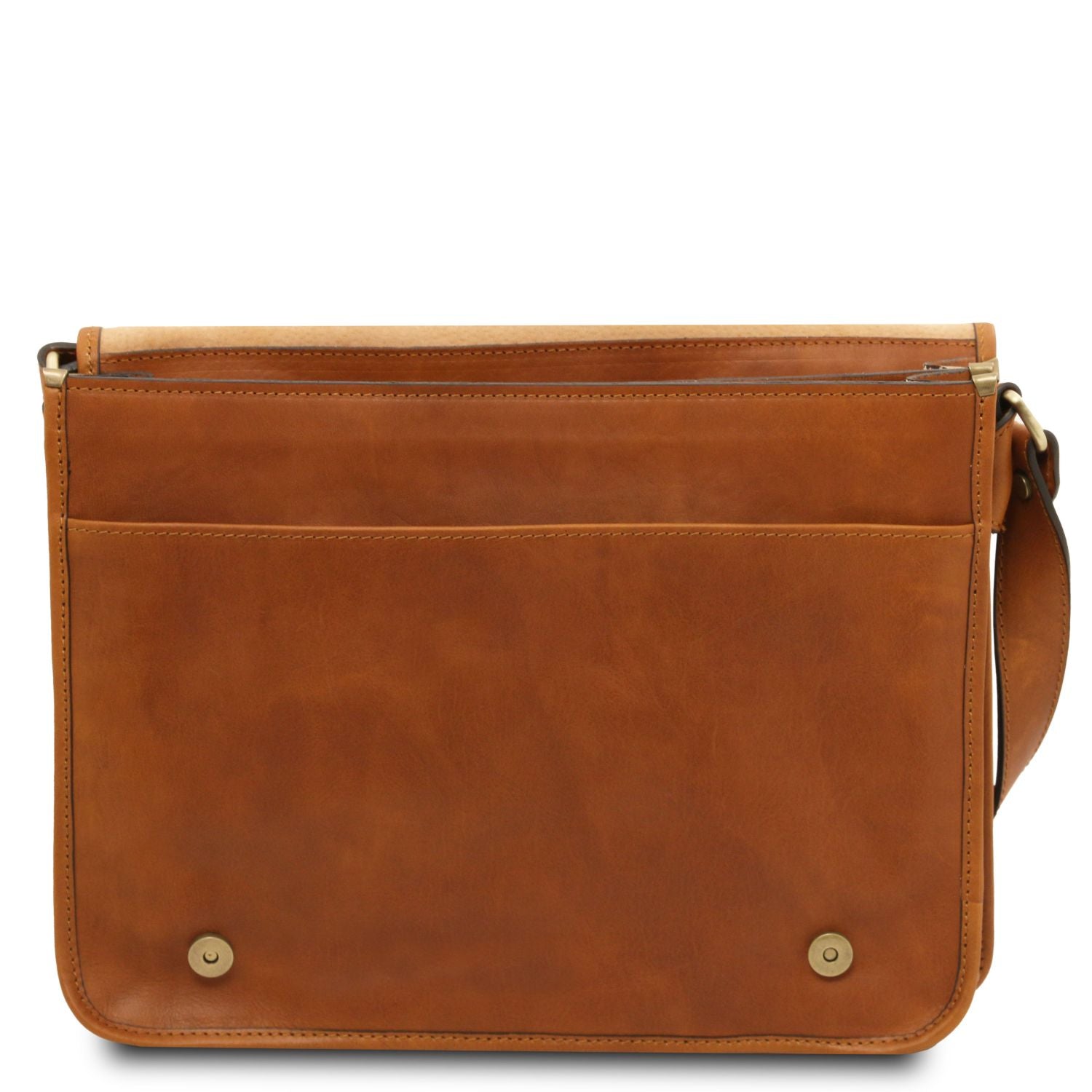 TL142430 – TL Schoudertas – Two compartments leren Schoudertas – Groot size