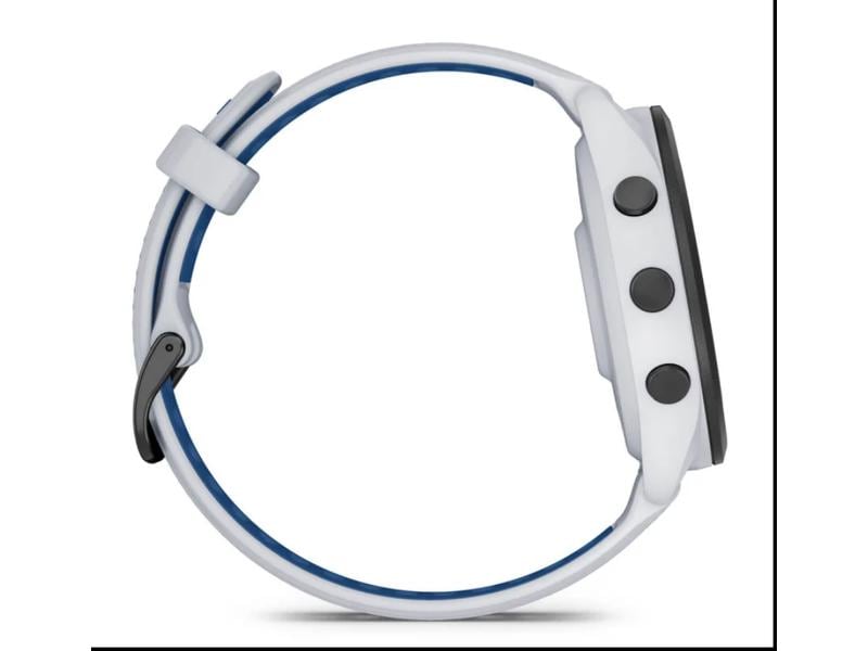 GARMIN Sportuhr Forerunner 265 Music Weiss Smarte Laufuhr