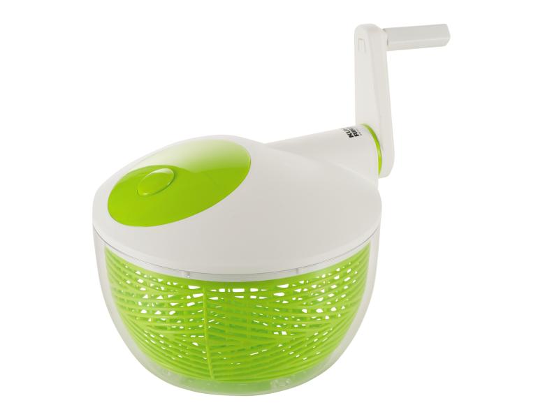 Kuhn Rikon Salatschleuder 21 cm, Grün/Weiss Salatschleuder