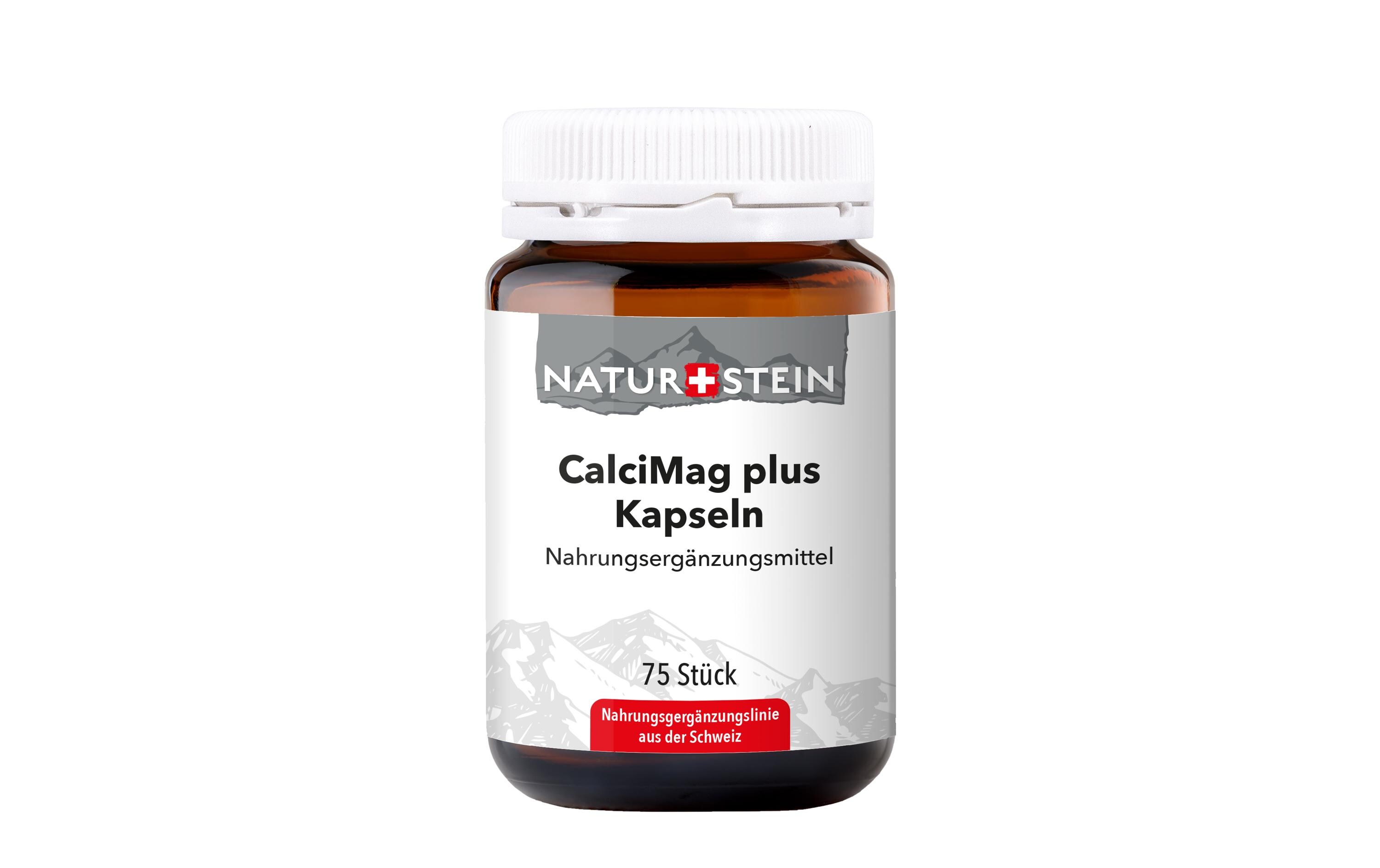 Calci-Mag Plus 75 KapselnNahrungsergänzungsmittel für gesunde und starke Knochen
