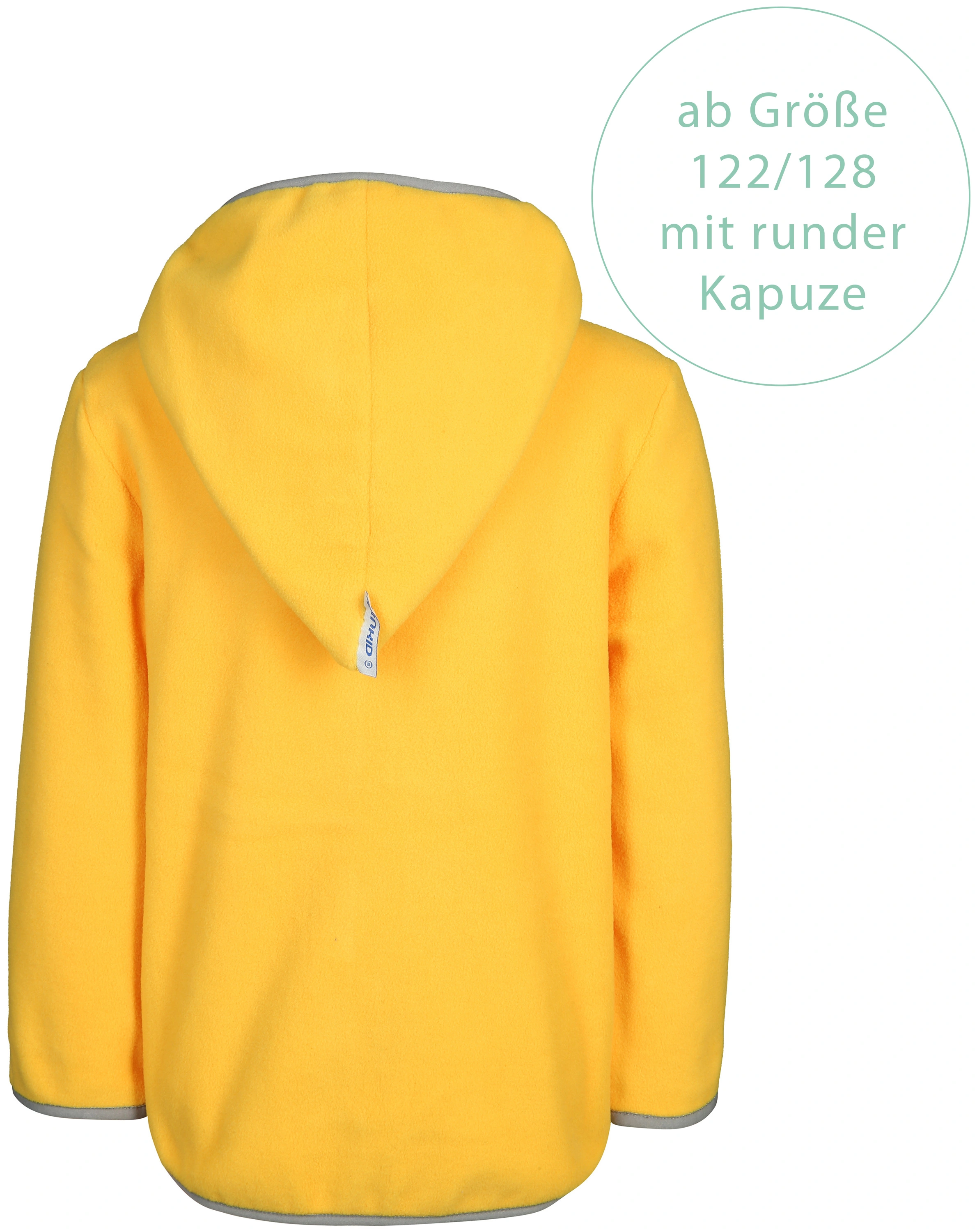 Fleecejacke PAUKKU in yellow