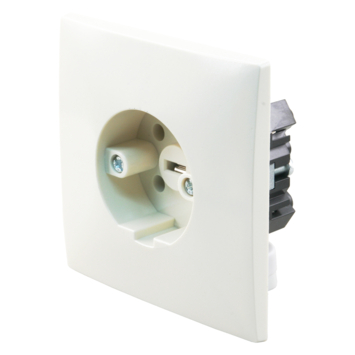 Perilex Wandcontactdoos tbv Inbouw Crème