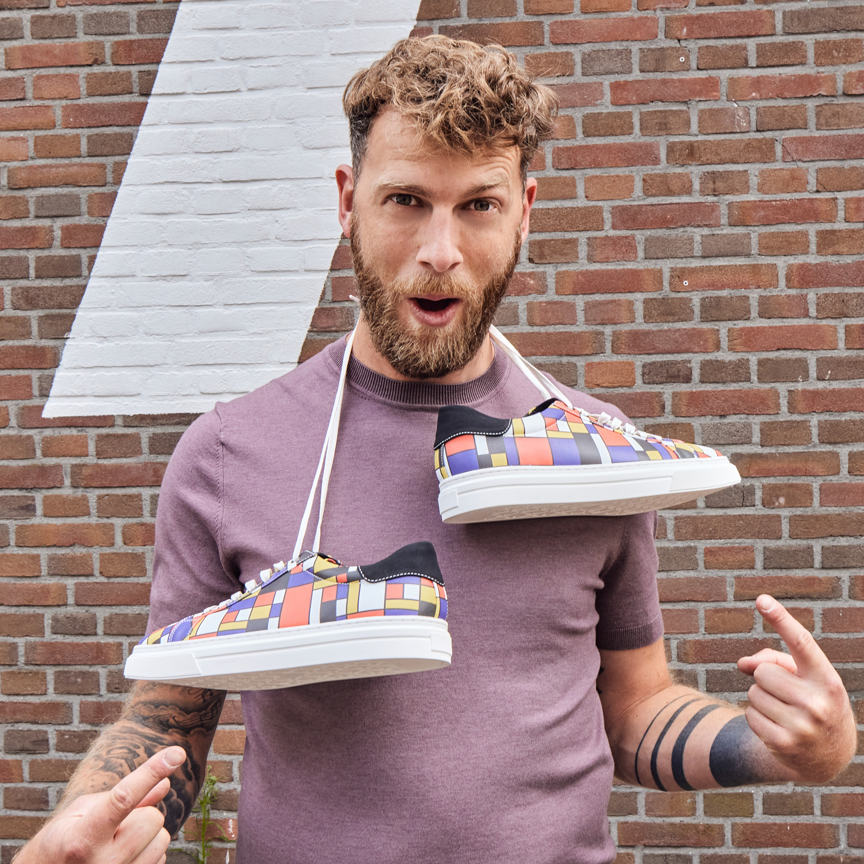 Mondrianic Sneakers