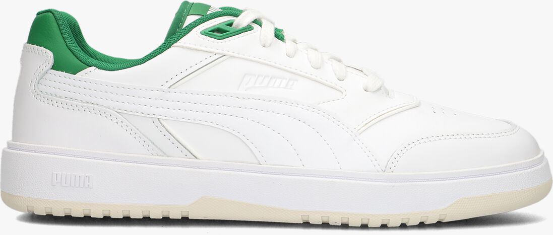 PUMA witte puma lage sneakers double court