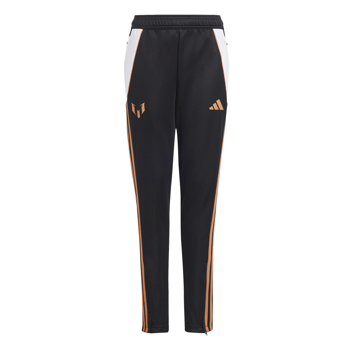 Adidas Messi Trainingsbroek Kids Zwart Wit Goud