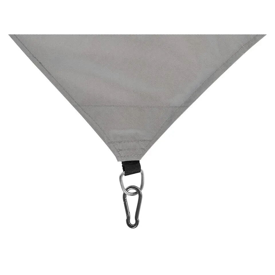LUKKA - Schaduwdoek - Grijs 300 cm - Polyester