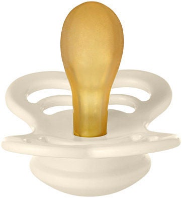 BIBS Supreme Smokk 2-pack Lateks Str 1, Ivory/Blush