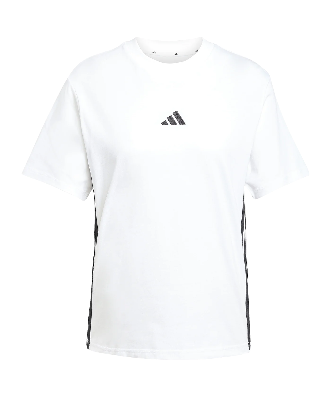 adidas Essentials 3S Cotton T-Shirt Damen Weiss