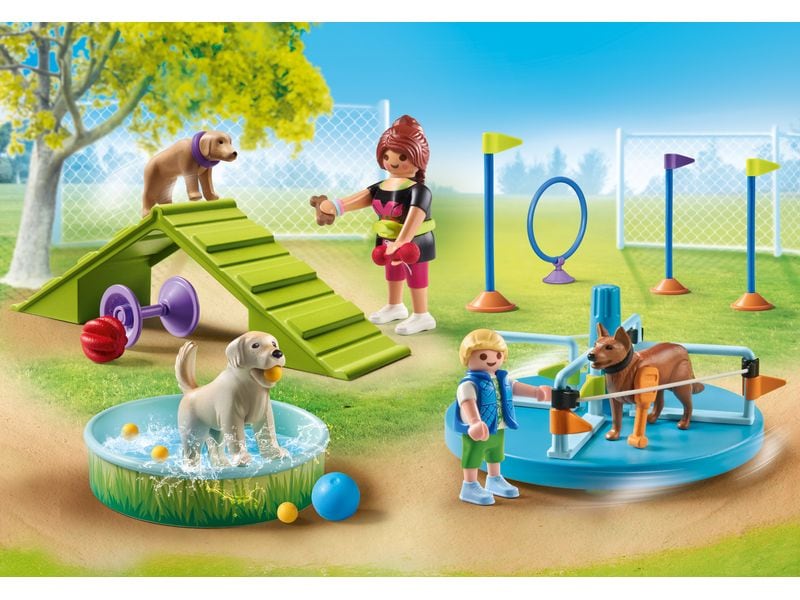 Playmobil My Life Hundespielplatz 71745 Spielfigur-Set