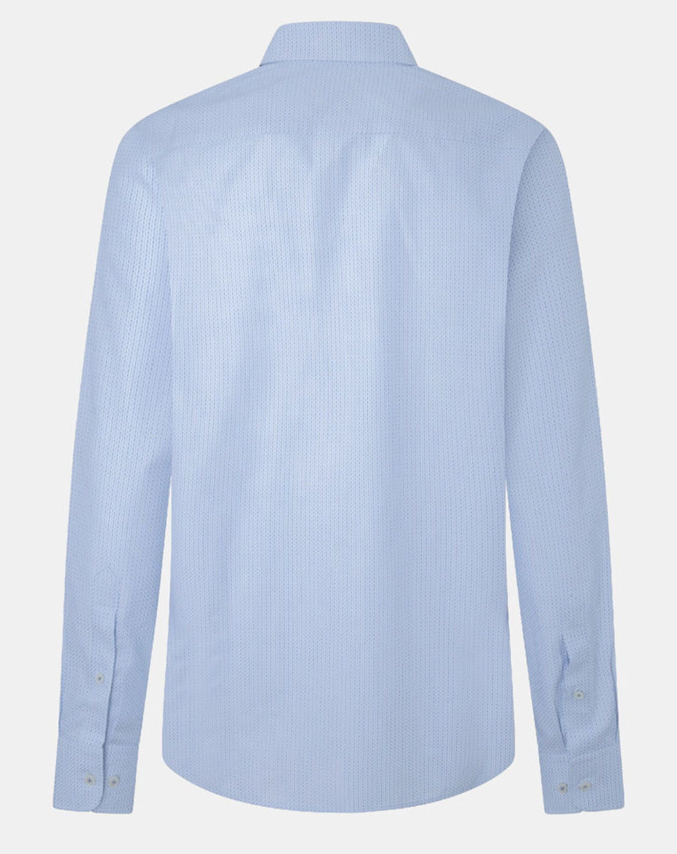 Hackett London Chemise Classic Fit Jacquard imprimée bleu/blanc