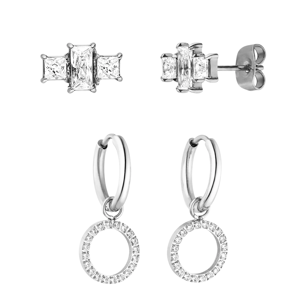 Earth Shimmer Ohrring-Set - PURELEI