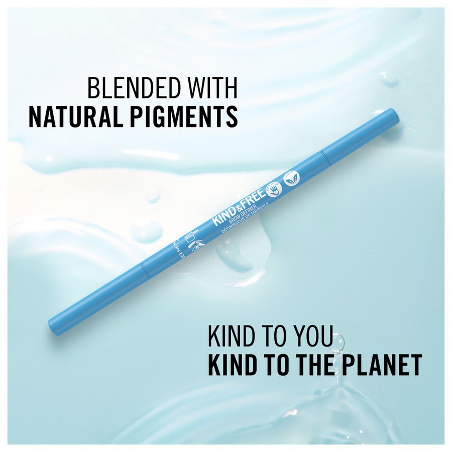 Rimmel London Kind & Free Dual Ended Brow Definer 006 Espresso 0.9g