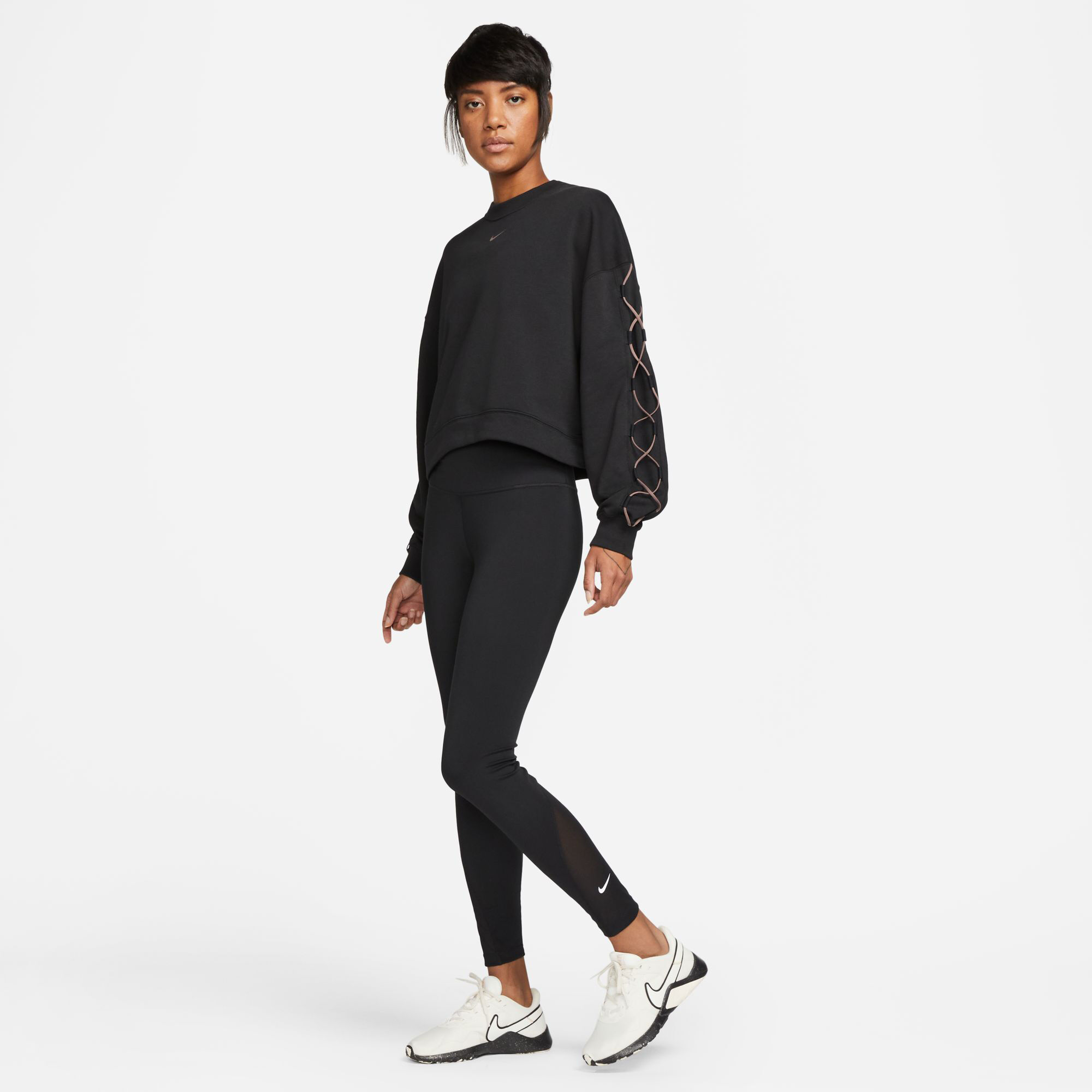 Nike Dri-Fit One Heritage 7/8 Collant Tight Femmes - Noir