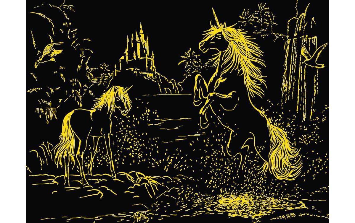 Ravensburger Puzzle »Einhörner am Fluss« Leuchtet im Dunkeln