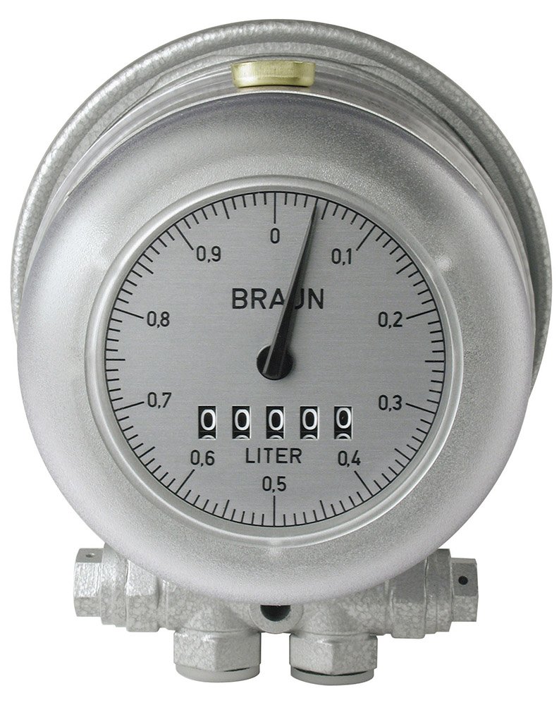 Braun Messtechnik Ölzahler HZ 3 0,18-12 l/h geeichte Ausf.