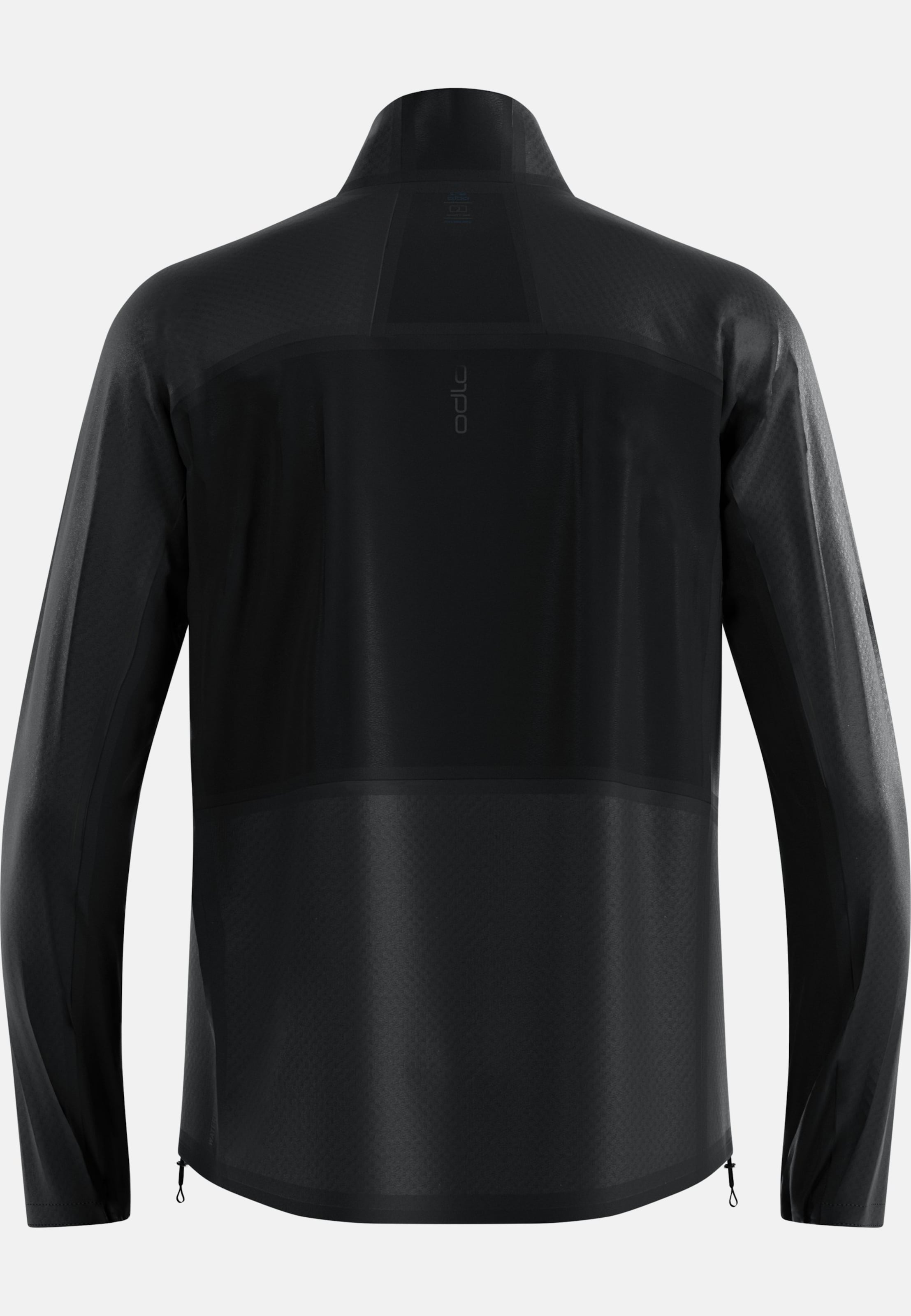 Isolierte und wasserdichte Zeroweight Dual Dry Langlaufjacke in black