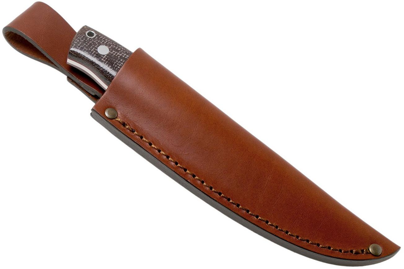 Nordic Knife Design Forester 100 Elmax, Bison 2011 vaststaand mes