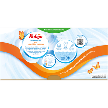 Robijn Classics 3-in-1 Wascapsules Stralend Wit 26 wasbeurten