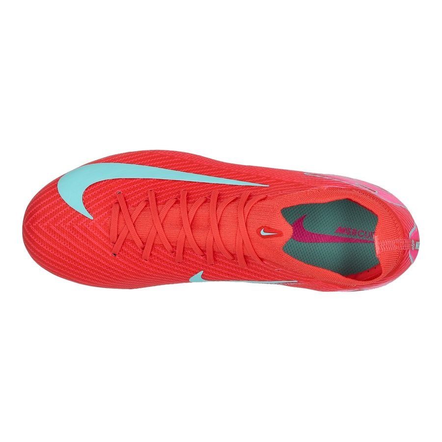 Nike Air Zoom Mercurial Vapor 16 Pro FG Mad Energy - Rouge/Vert Enfant