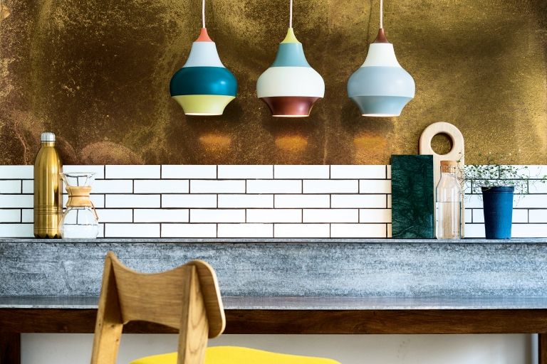 Louis Poulsen Cirque hanglamp Ø15 geel