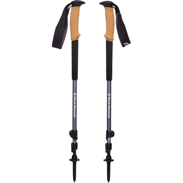 Bâton de randonnée BLACK DIAMOND TRAIL CORK TREKKING POLES GRANITE