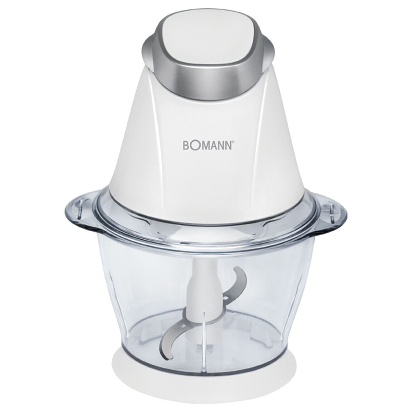 Bomann Mini hachoir 2en1 1L blanc - 250W