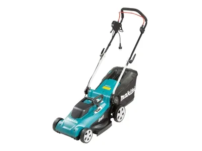Makita ELM3720, 500 m², 37 cm, 2 cm, 5,5 cm, 40 L, 4 hjul
