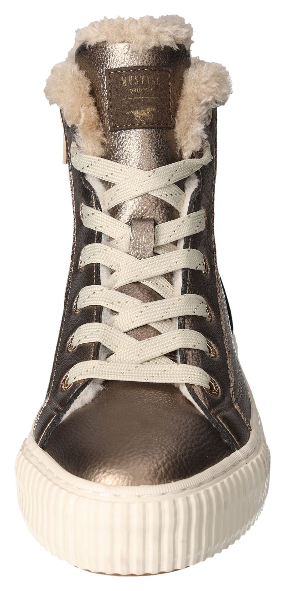 Mustang Shoes Winterboots  , Schnürboots, High top Sneaker mit Innenreissverschluss