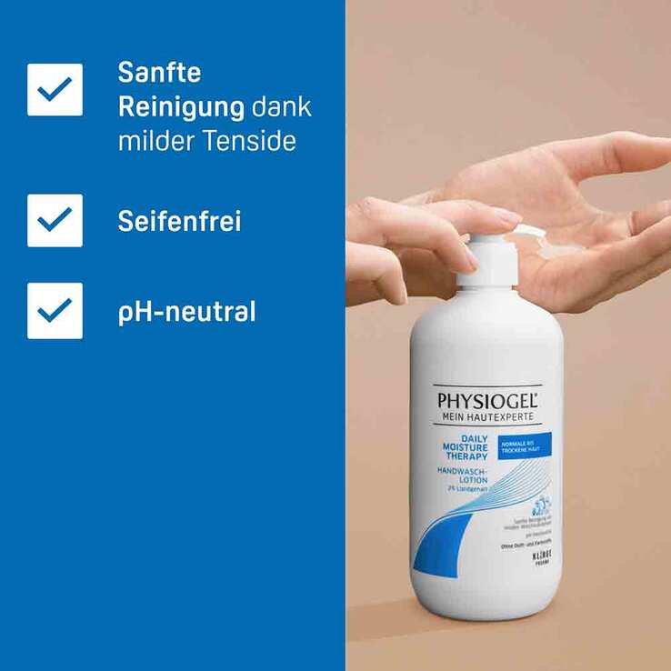 Physiogel Daily Moisture Therapy Handwaschlotion für normale bis trockene Haut, 400 ml