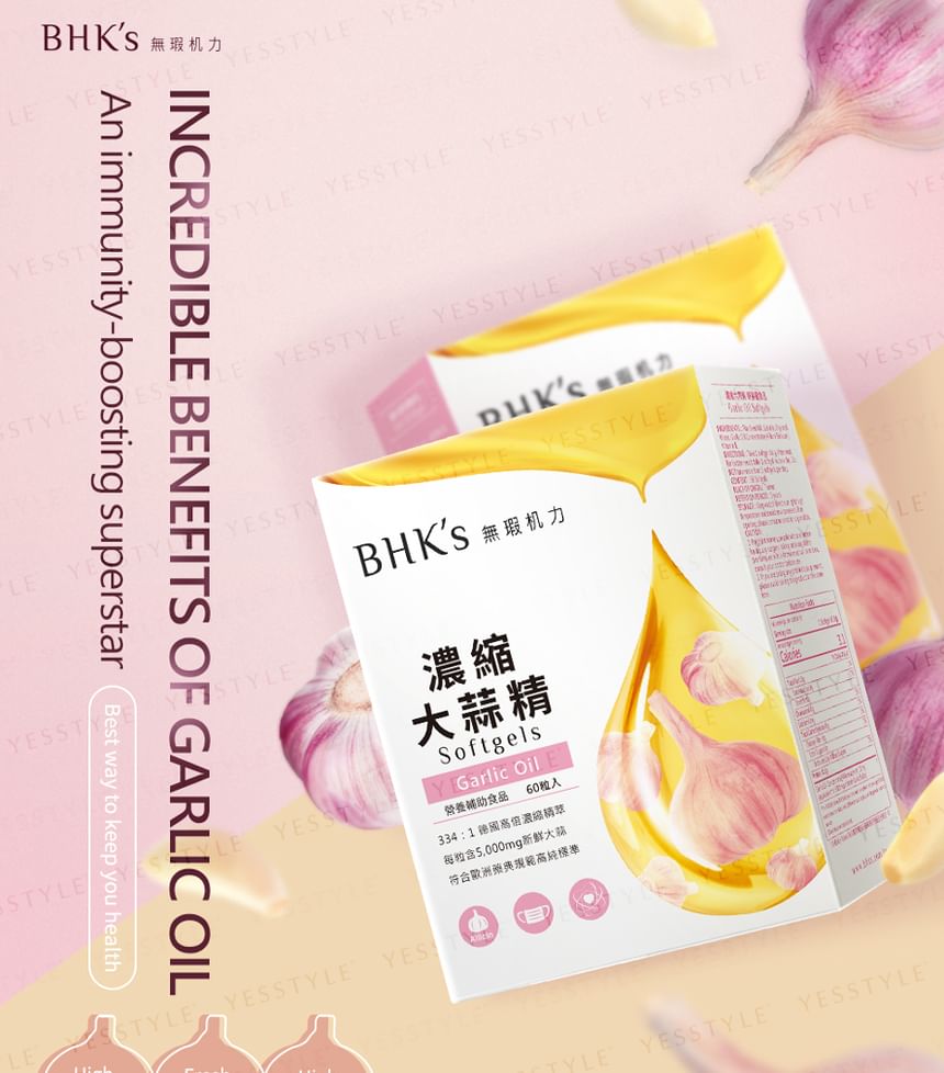 BHK's - Knoflookolie Softgel