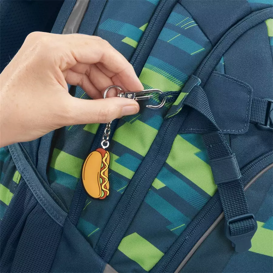 Coocazoo Mate - Schulrucksack 44 cm Lime Stripe