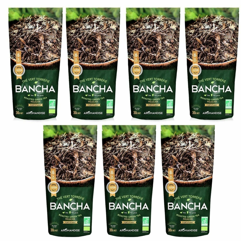 Thé vert bio japonais bancha hojicha 210 g
