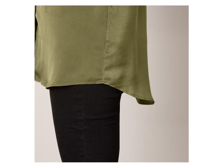 Satijnen dames blouse