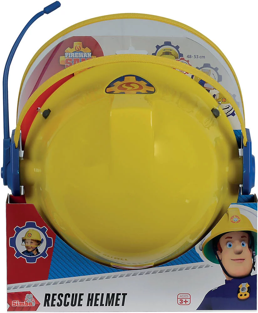 SAM LE POMPIER  CASQUE DE POMPIER AVEC MICRO