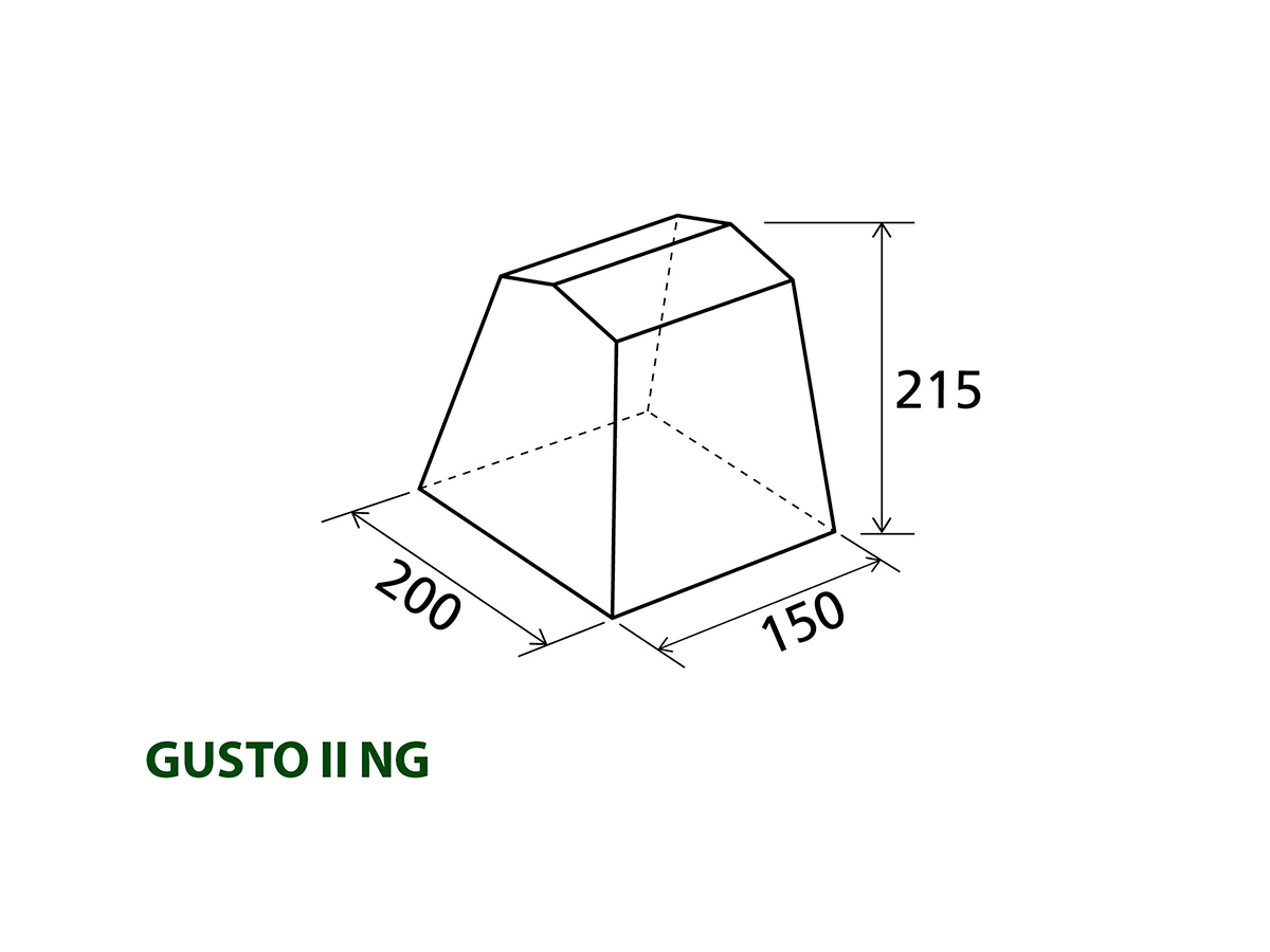 Brunner Gusto NG II keukentent