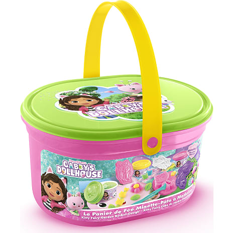 Gabbys Dukkehus Fairy Garden Bucket - modellervoks sæt