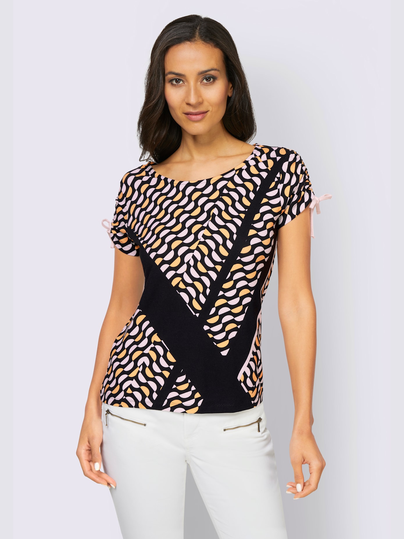 T-shirt imprimé superbe motif graphique