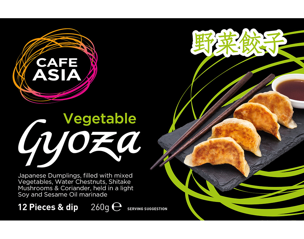GYOZAS CAFÉ ÁSIA DE LEGUMES 260G